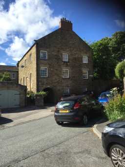 Oblique view of 5-9 West View, Broadgates, Barnard Castle © DCC July 2016